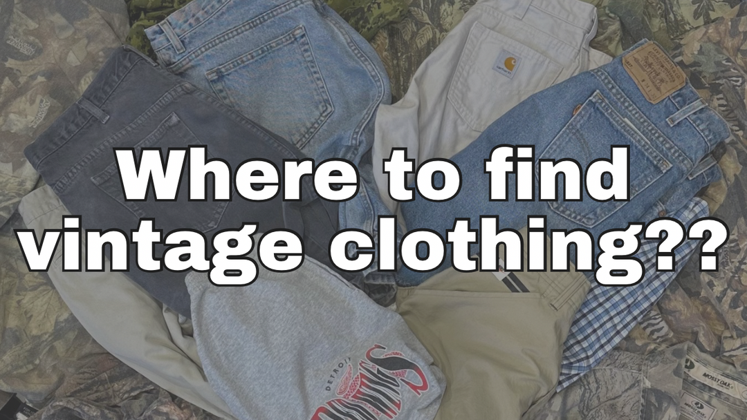 Where to Find Vintage Clothing?
