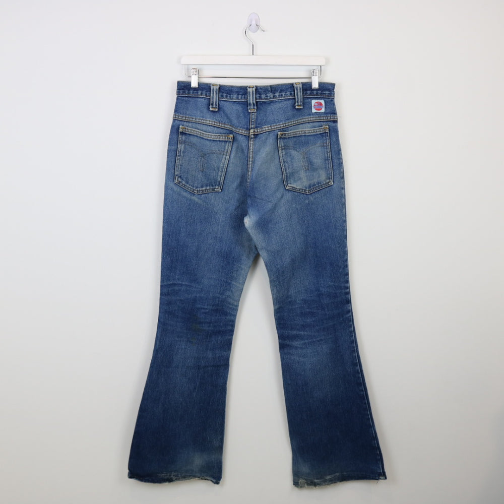 Vintage 70's GWG Flared Denim Jeans - 33"-NEWLIFE Clothing
