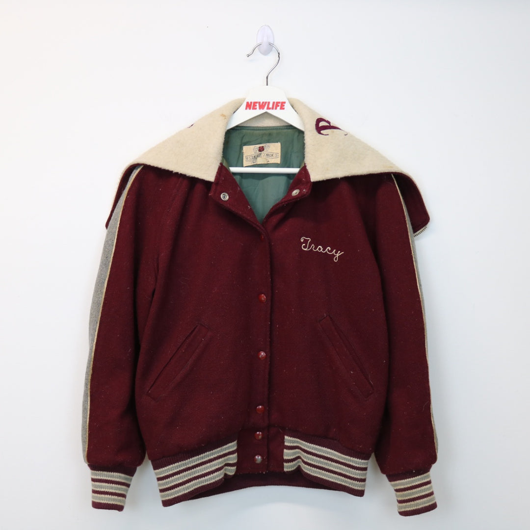 Vintage 1984 Brandywne Heights Varsity Jacket - M-NEWLIFE Clothing