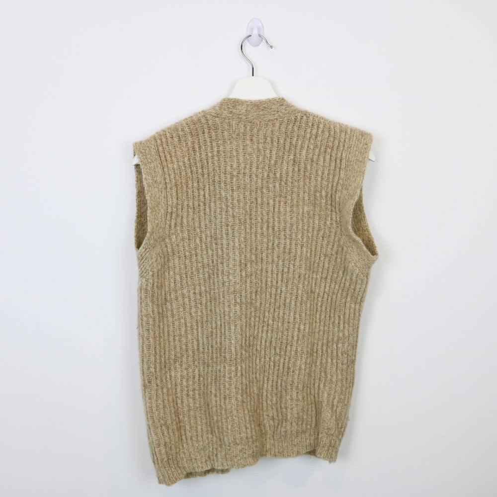 Vintage 90's Wool Knit Sweater Vest - S-NEWLIFE Clothing