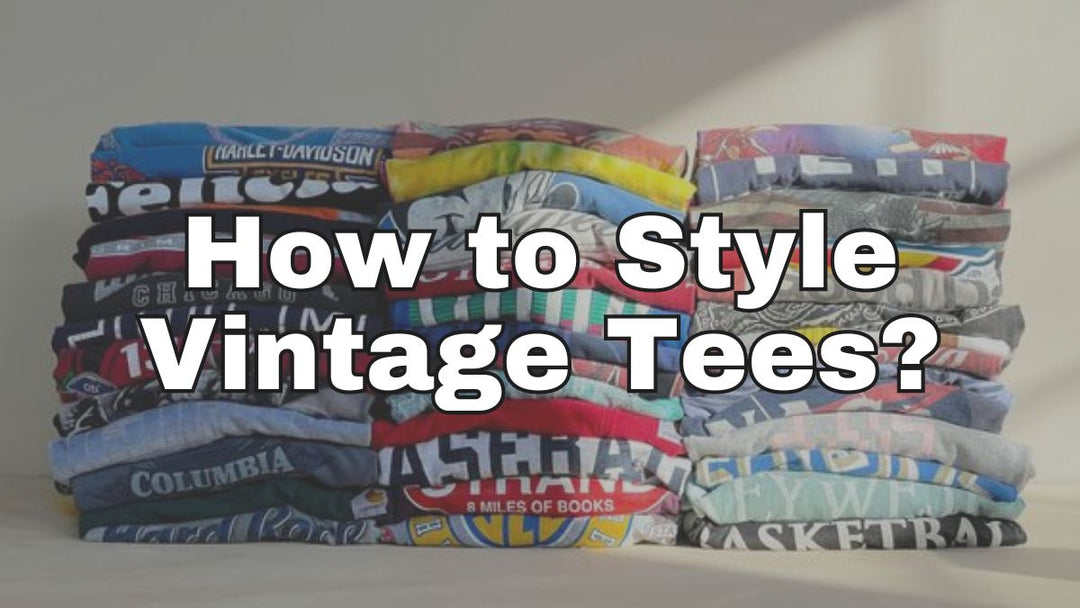 How to Style Vintage Tee Shirts