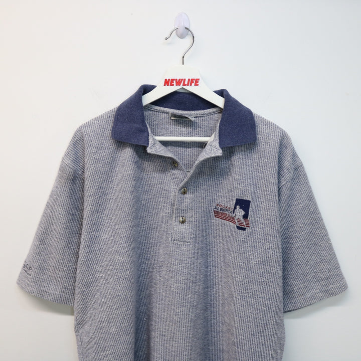Viintage 1997 Hockey Alberta Polo Shirt - XL-NEWLIFE Clothing