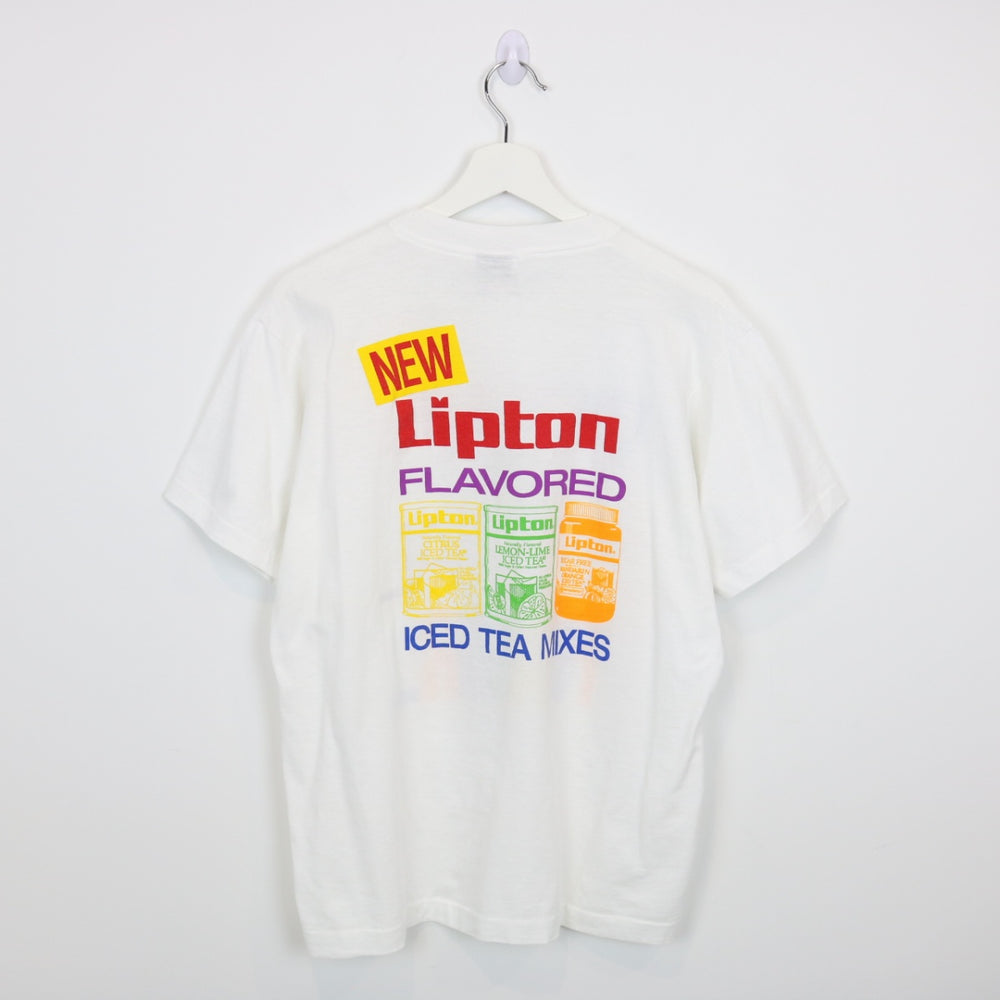 Vintage 90's Lipton Iced Tea Tee - M-NEWLIFE Clothing