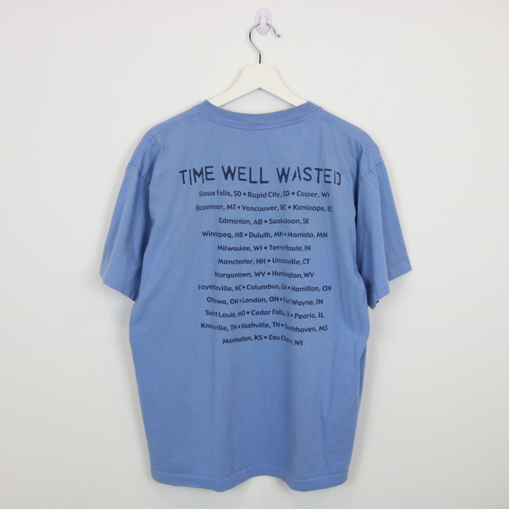 Vintage 00's Brad Paisley Time Well Wasted Tour Tee - L-NEWLIFE Clothing