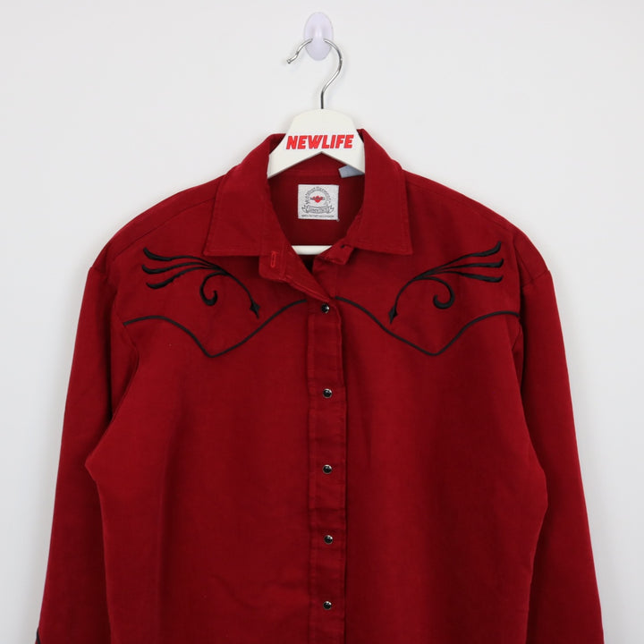 Vintage 90's MWG Western Button Up - M-NEWLIFE Clothing