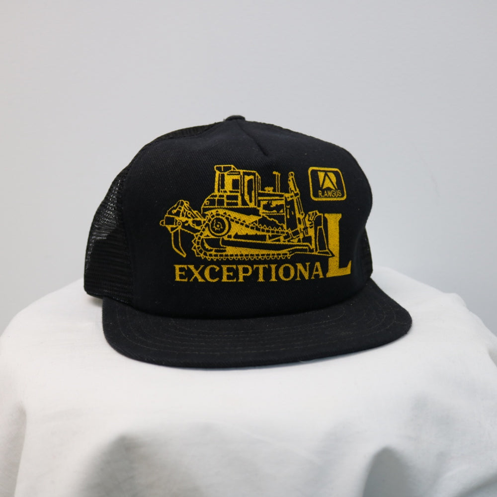 Vintage 80's Exceptional Trucker Hat - OS-NEWLIFE Clothing