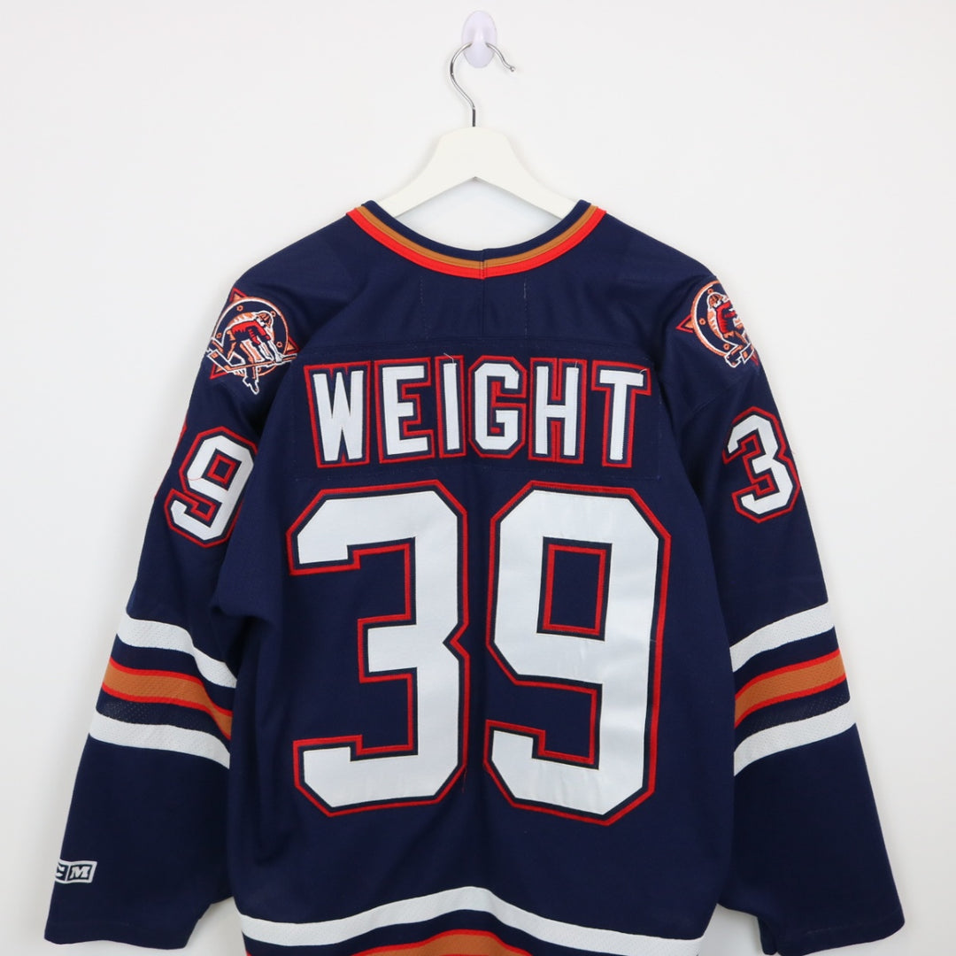 Vintage 90's Edmonton Oilers Doug Weight Jersey - L-NEWLIFE Clothing