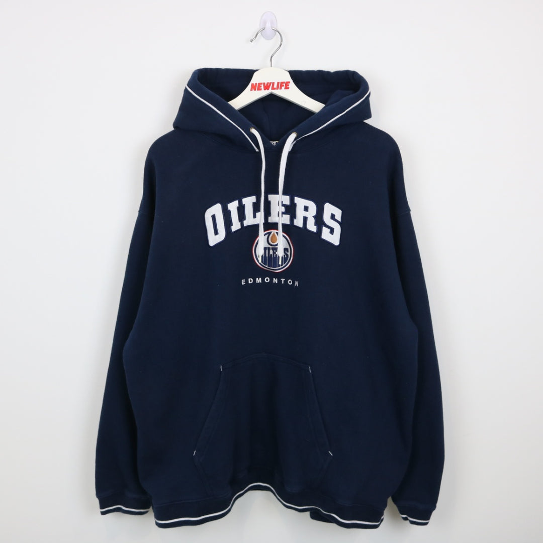 Vintage 90's Edmonton Oilers Hoodie - XL-NEWLIFE Clothing