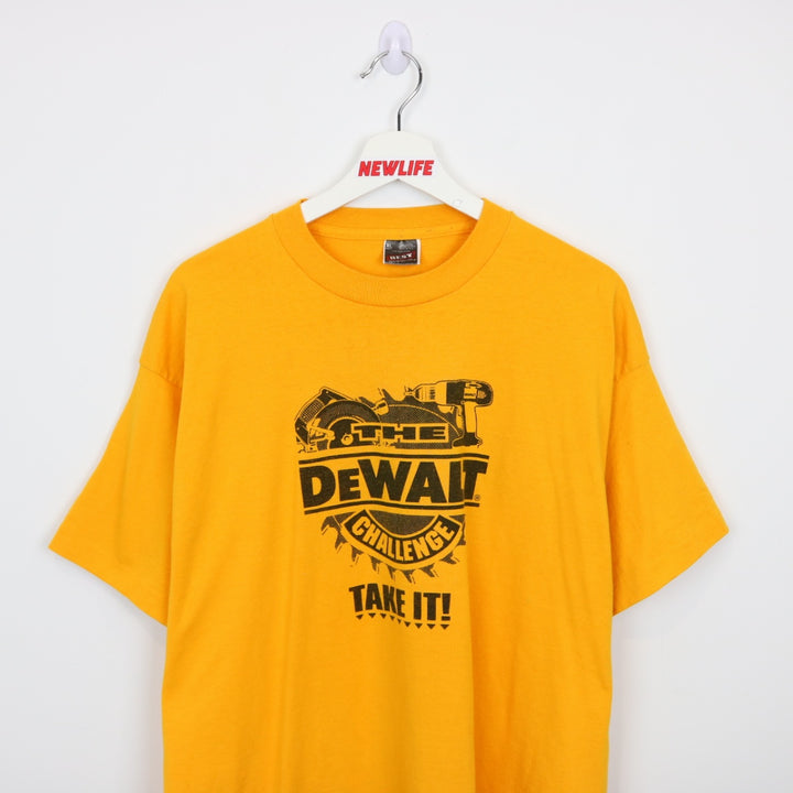 Vintage 90's Dewalt Challenge Tee - XL-NEWLIFE Clothing