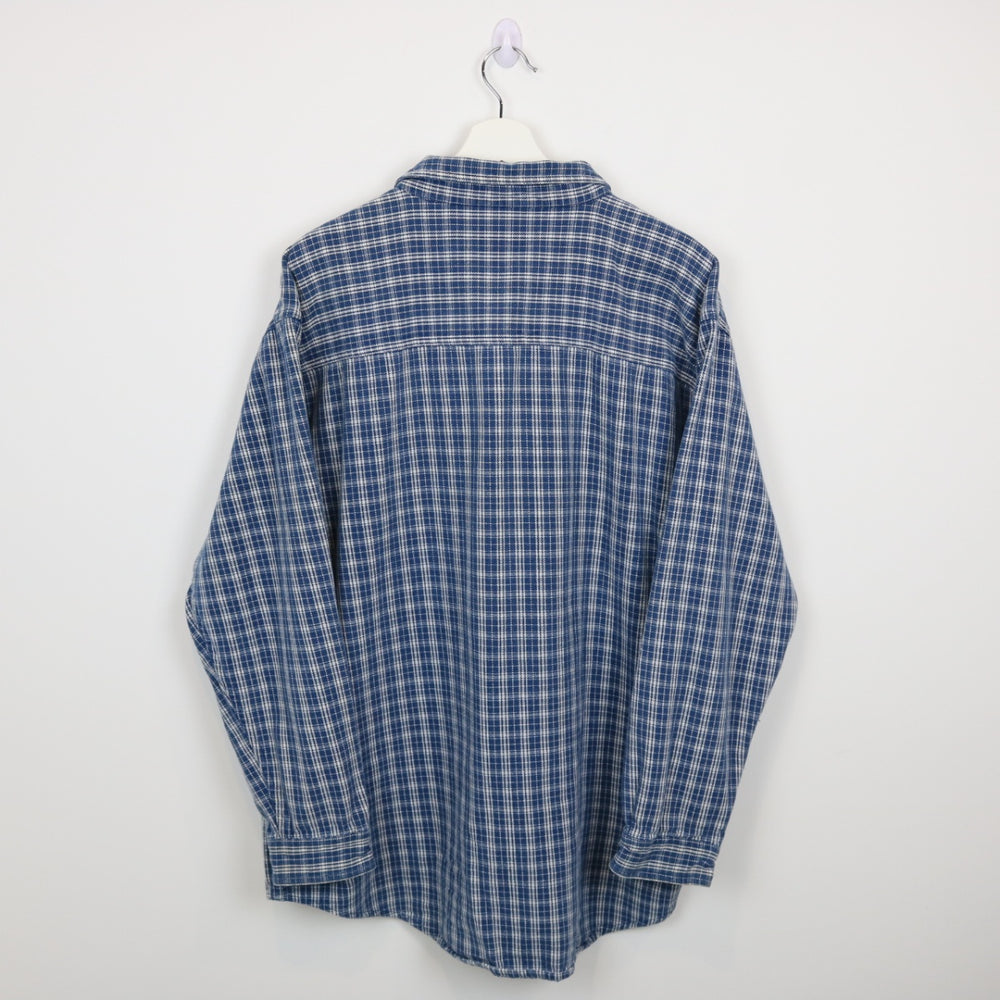 Vintage 90's Cherokee Plaid Flannel Button Up - L/XL-NEWLIFE Clothing