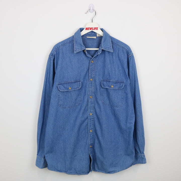 Vintage 90's Penman's Denim Button Up - L-NEWLIFE Clothing