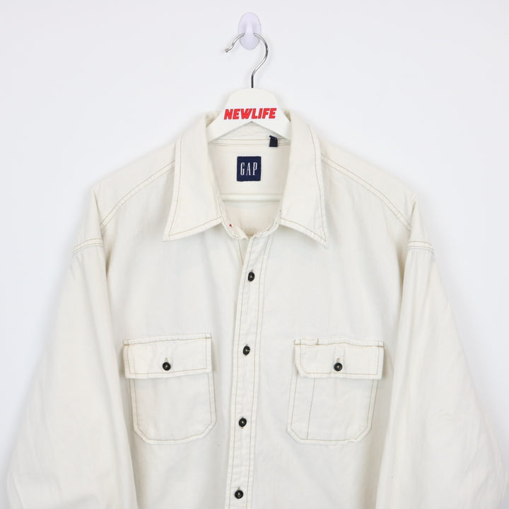 Vintage 90's GAP Long Sleeve Button Up - XL-NEWLIFE Clothing
