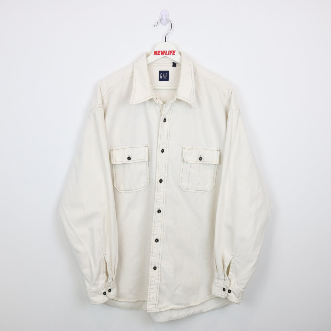 Vintage 90's GAP Long Sleeve Button Up - XL-NEWLIFE Clothing