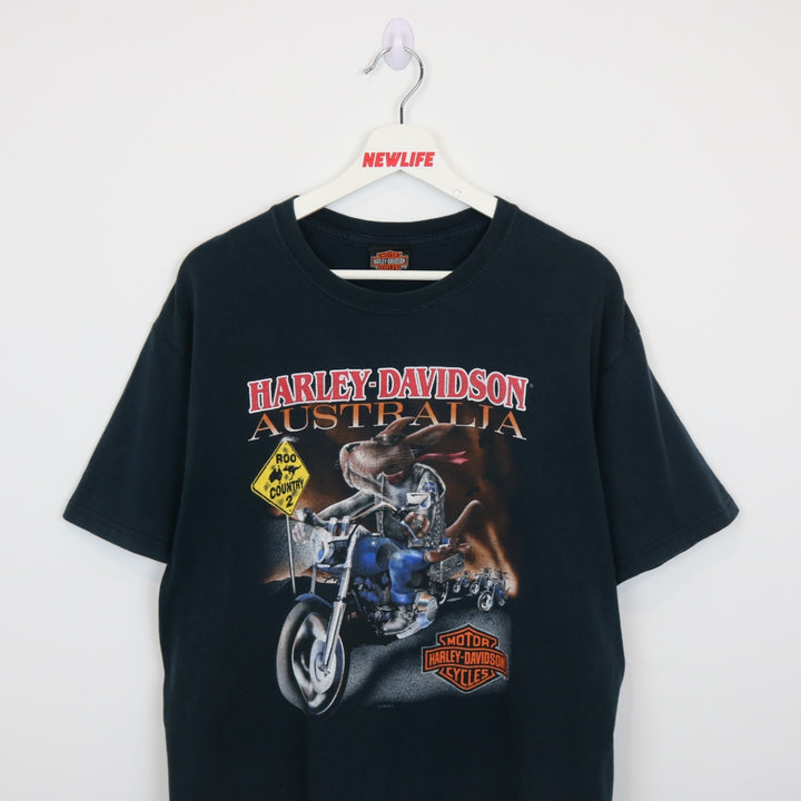 Vintage 90's Harley Davidson Australia Tee - L-NEWLIFE Clothing