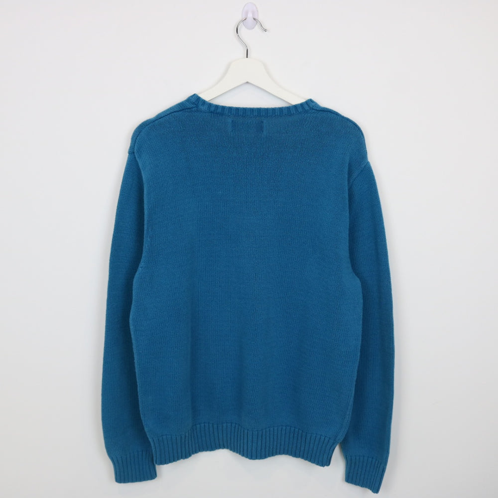 Vintage 90's Chaps Knit Sweater - M-NEWLIFE Clothing