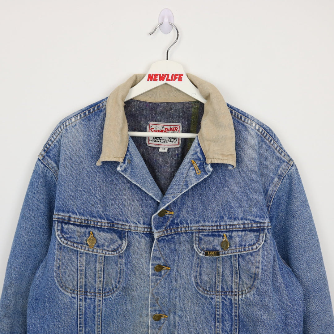 Vintage 90's Lee Storm Rider Denim Jacket - XL-NEWLIFE Clothing