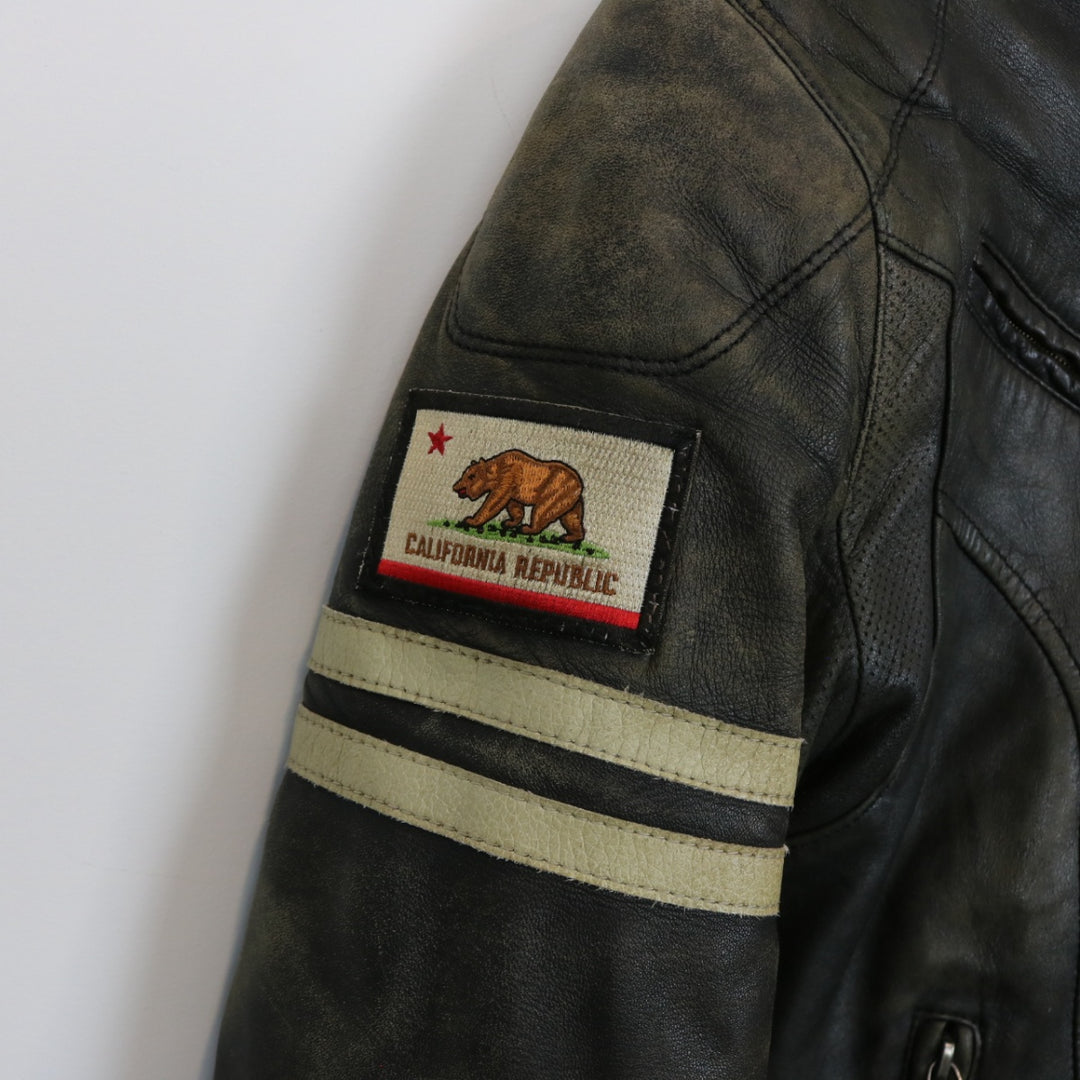 Spidi Leather Biker Jacket - S-NEWLIFE Clothing