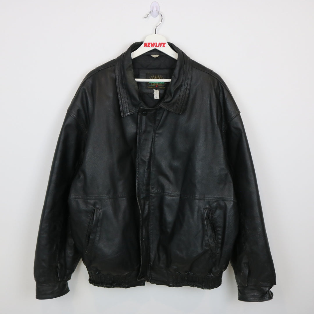 Vintage 90's Peerless Leather Jacket - XXL-NEWLIFE Clothing