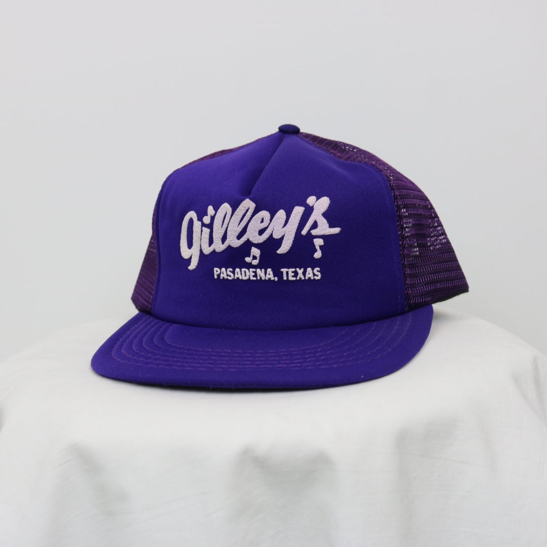 Vintage 80's Gilley's Texas Trucker Hat - OS-NEWLIFE Clothing