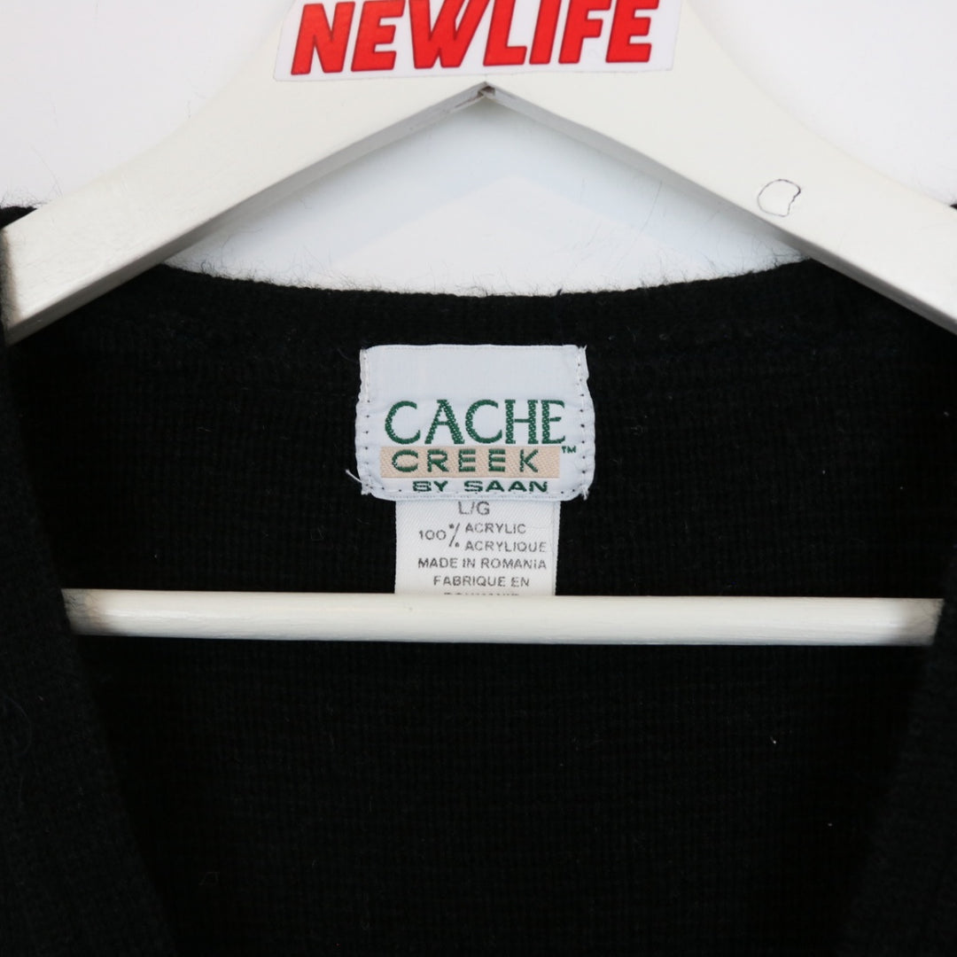 Vintage 90's Cache Creek Knit Sweater Vest - L-NEWLIFE Clothing