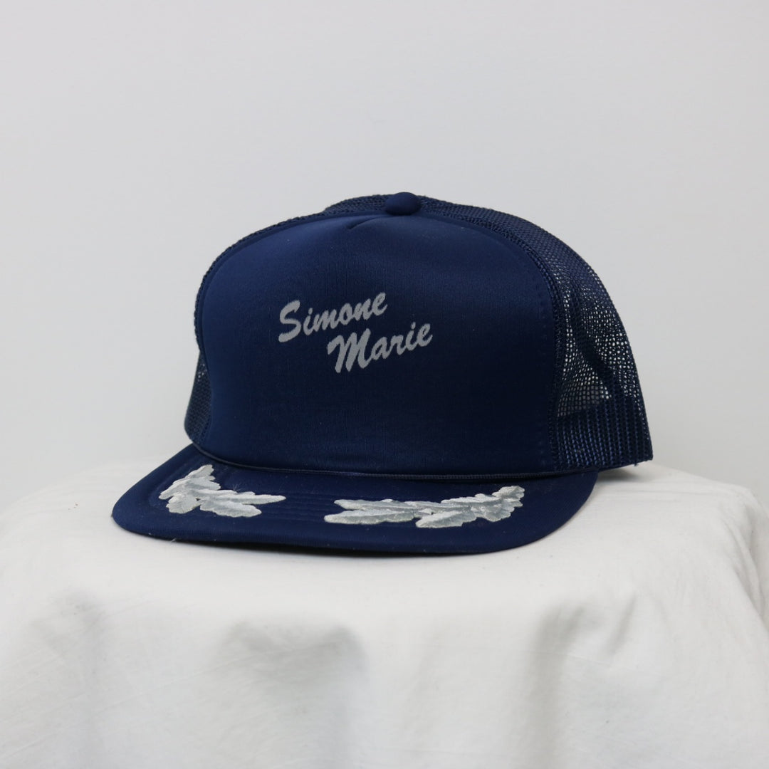 Vintage 80's Simone Marie Trucker Hat - OS-NEWLIFE Clothing