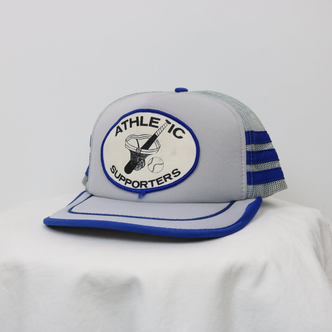 Vintage 80's Athletic Supporters Trucker Hat - OS-NEWLIFE Clothing