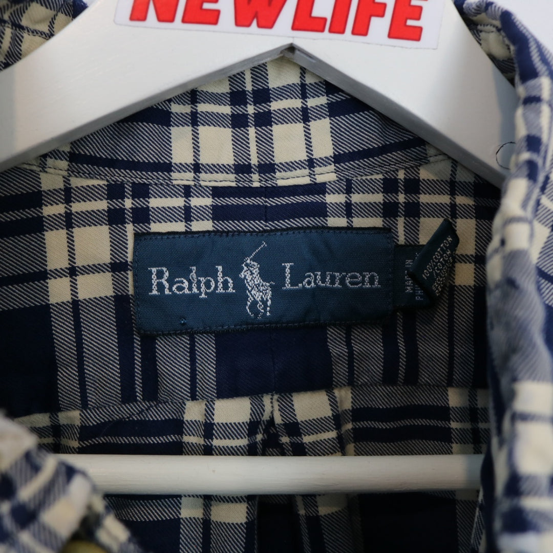 Vintage 90's Ralph Lauren Plaid Button Up - M-NEWLIFE Clothing