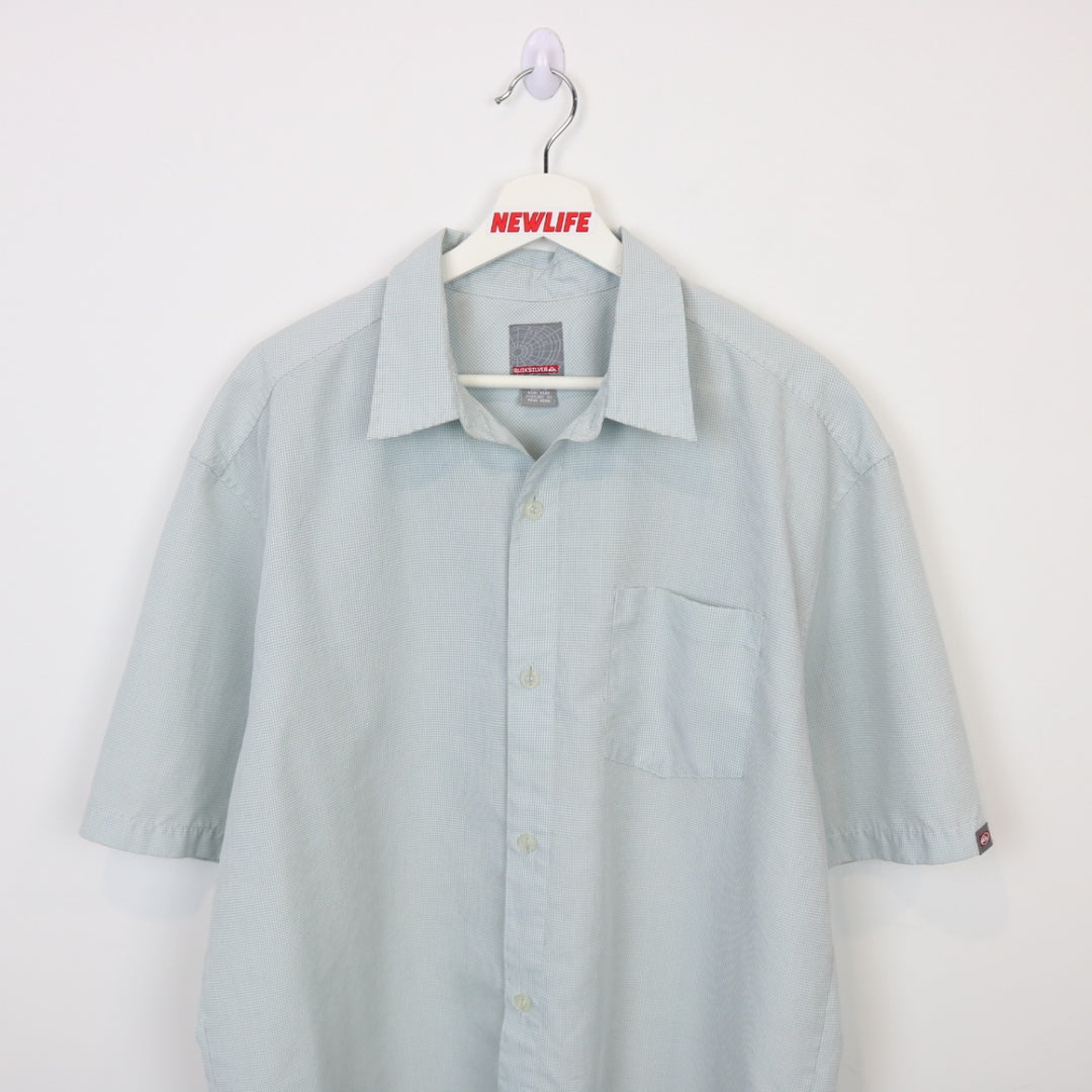 Vintage 90's Quiksilver Short Sleeve Button Up - M-NEWLIFE Clothing