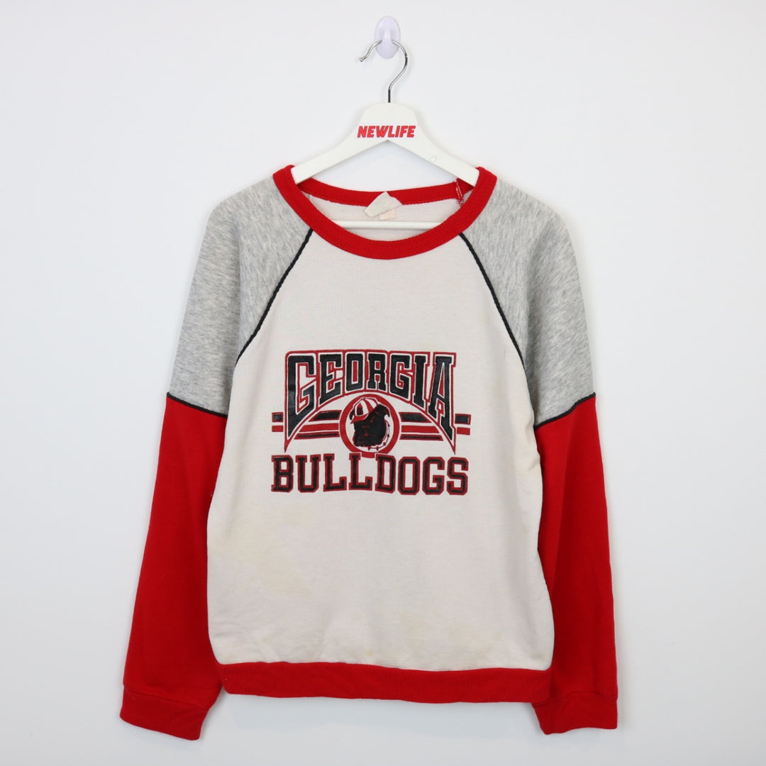 Vintage 90's University of Georgia Bulldogs Crewneck - S-NEWLIFE Clothing