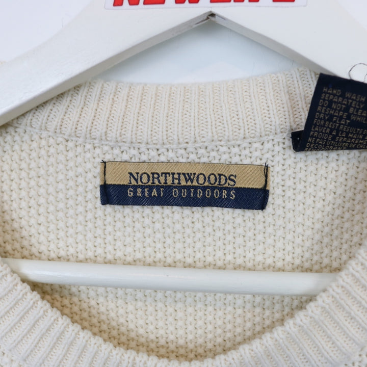 Vintage 80's Northwoods Knit Sweater - M-NEWLIFE Clothing