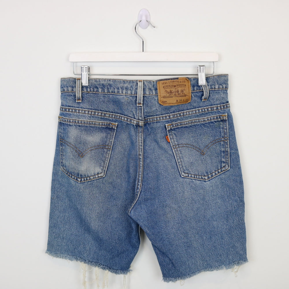 Vintage 80's Levi's Orange Tab Denim Shorts - 33"-NEWLIFE Clothing
