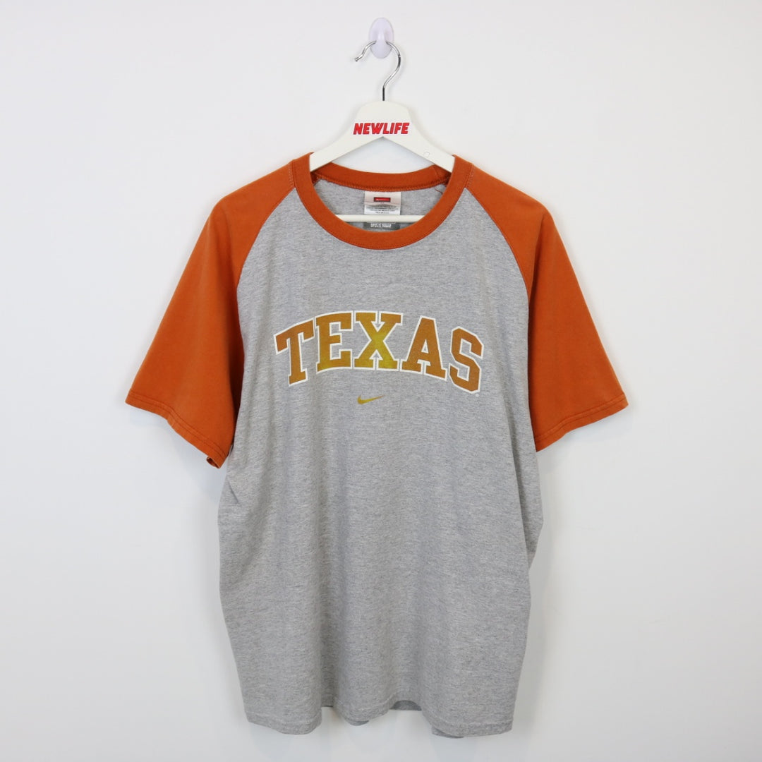 Vintage 00's University of Texas Nike Tee - L-NEWLIFE Clothing