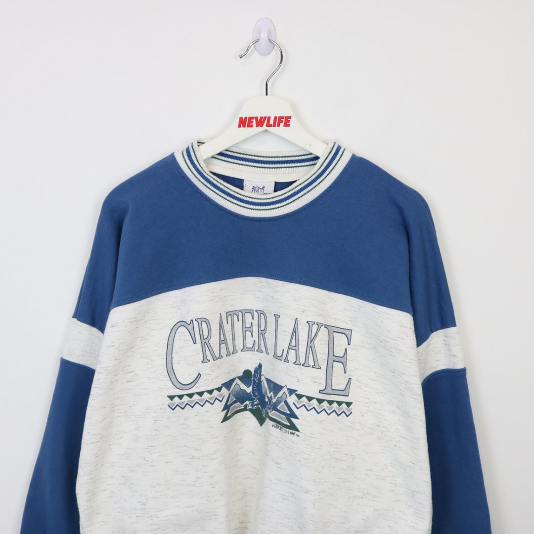 Vintage 1992 Crater Lake Crewneck - L-NEWLIFE Clothing