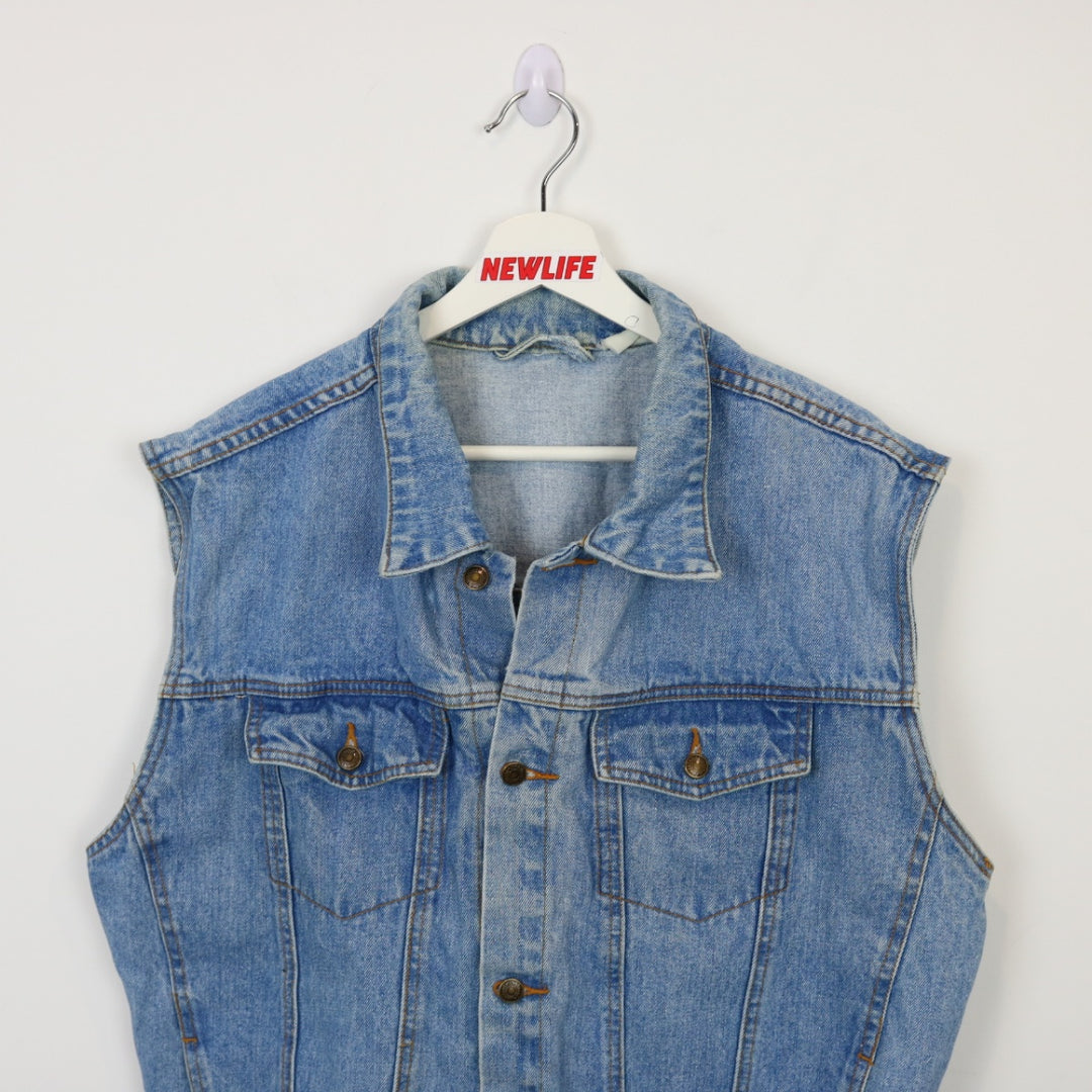 Vintage 90's Jonathan G Denim Vest - L-NEWLIFE Clothing