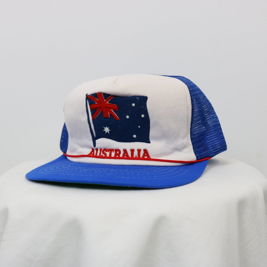 Vintage 80's Australia Trucker Hat - OS-NEWLIFE Clothing