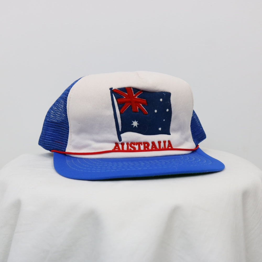 Vintage 80's Australia Trucker Hat - OS-NEWLIFE Clothing