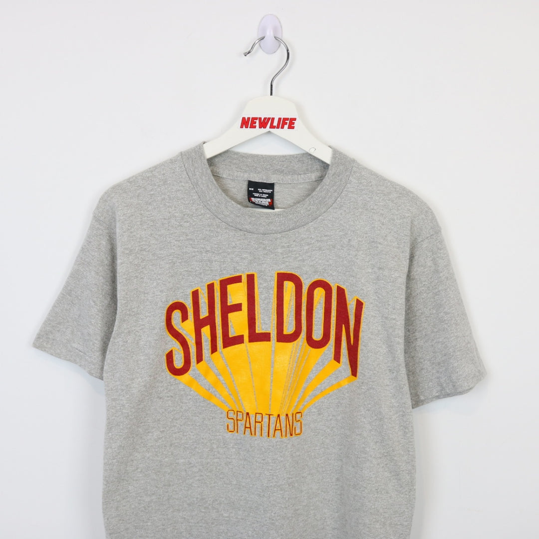 Vintage 90's Sheldon Spartans Tee - S-NEWLIFE Clothing