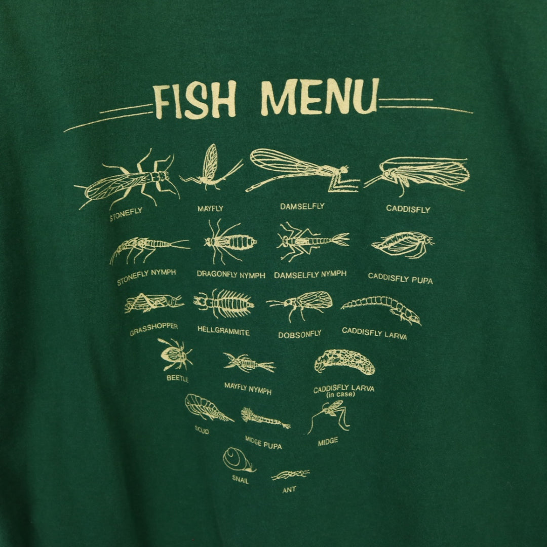 Vintage 1992 You Are What You Eat Fish Tee - L-NEWLIFE Clothing