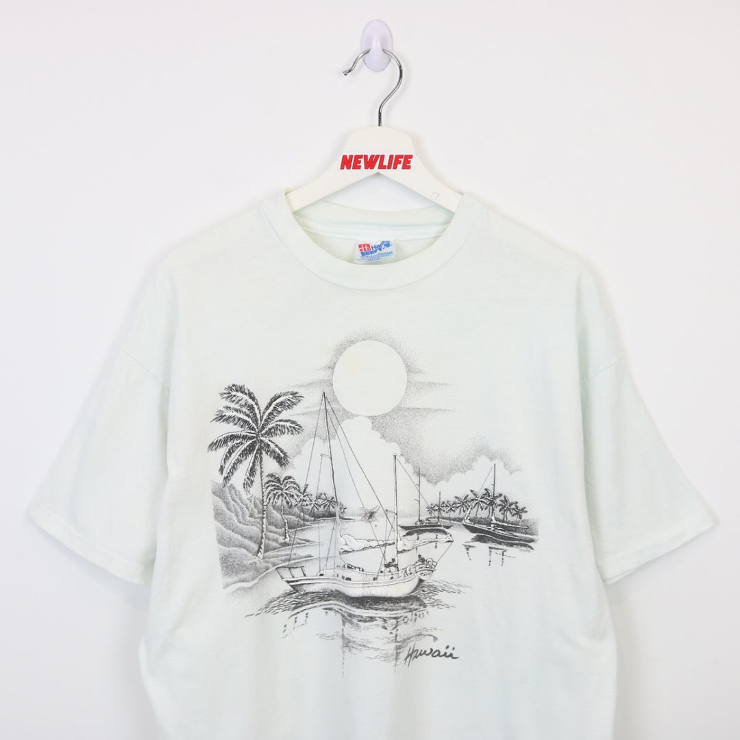 Vintage 90's Hawaii Nature Tee - XL-NEWLIFE Clothing