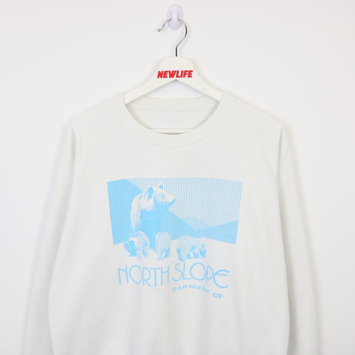 Vintage 80's North Slope Garment Co Crewneck - L-NEWLIFE Clothing