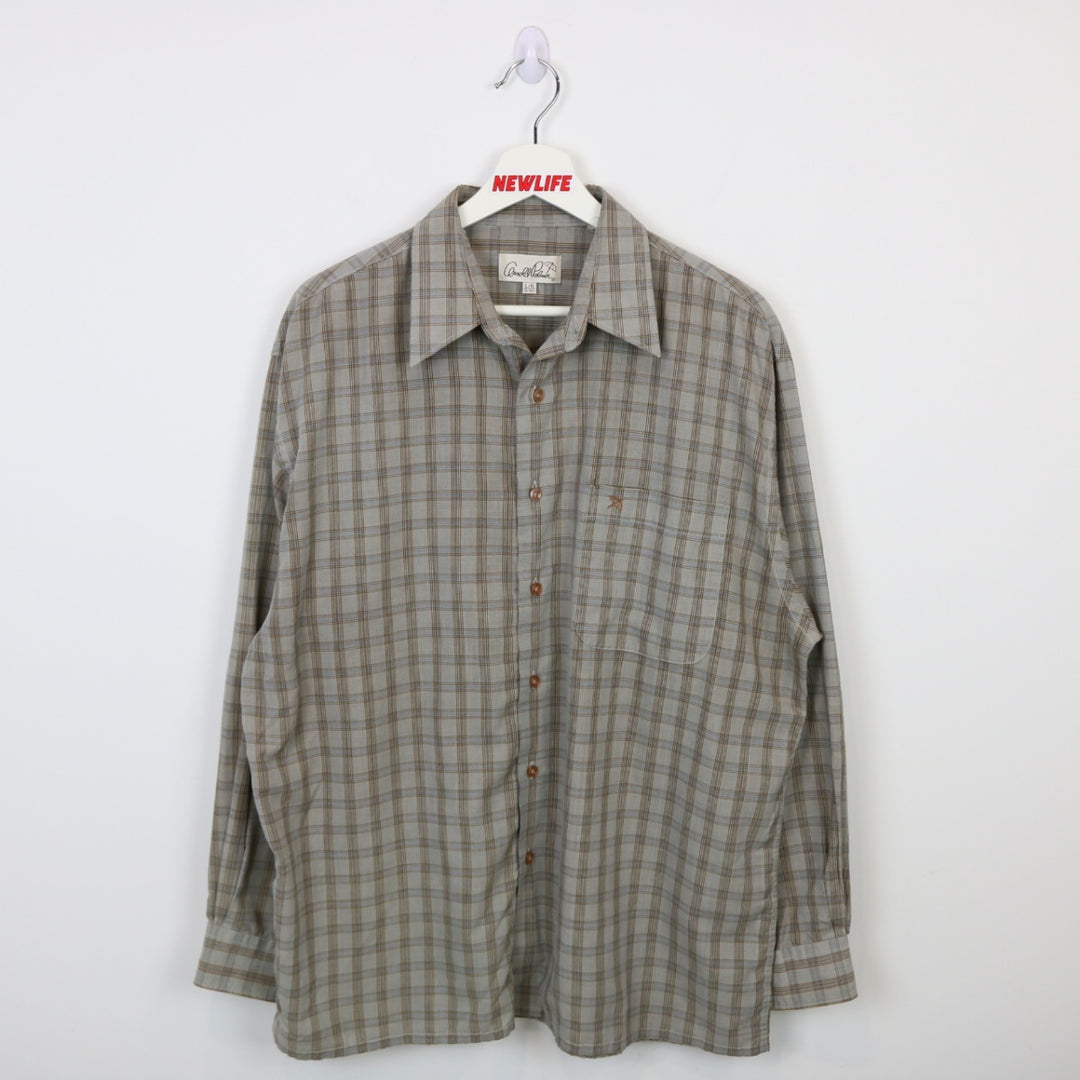Vintage Arnold Palmer Plaid Button Up - L-NEWLIFE Clothing