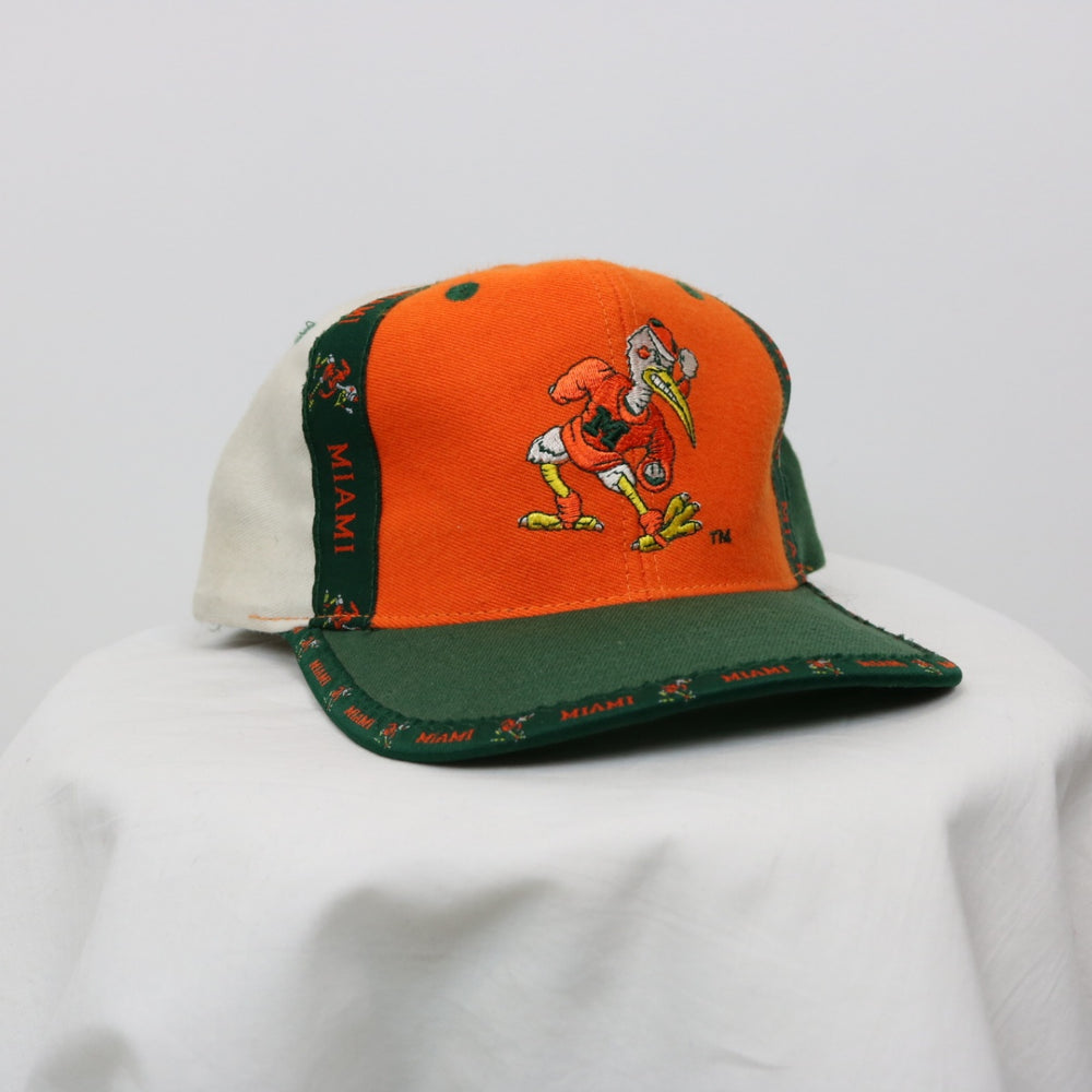 Vintage 90's Miami Hurricanes Hat - OS-NEWLIFE Clothing