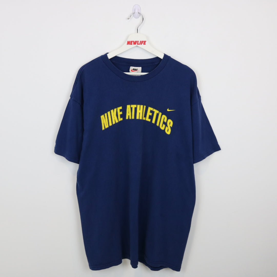 Vintage 90's Nike Athletics Tee - XL-NEWLIFE Clothing