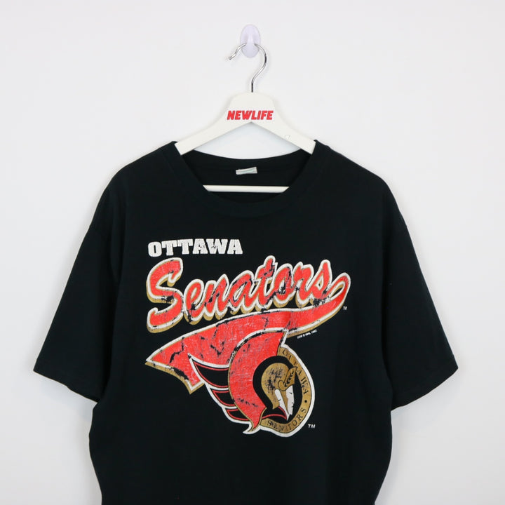Vintage 1992 Ottawa Senators Tee - L-NEWLIFE Clothing