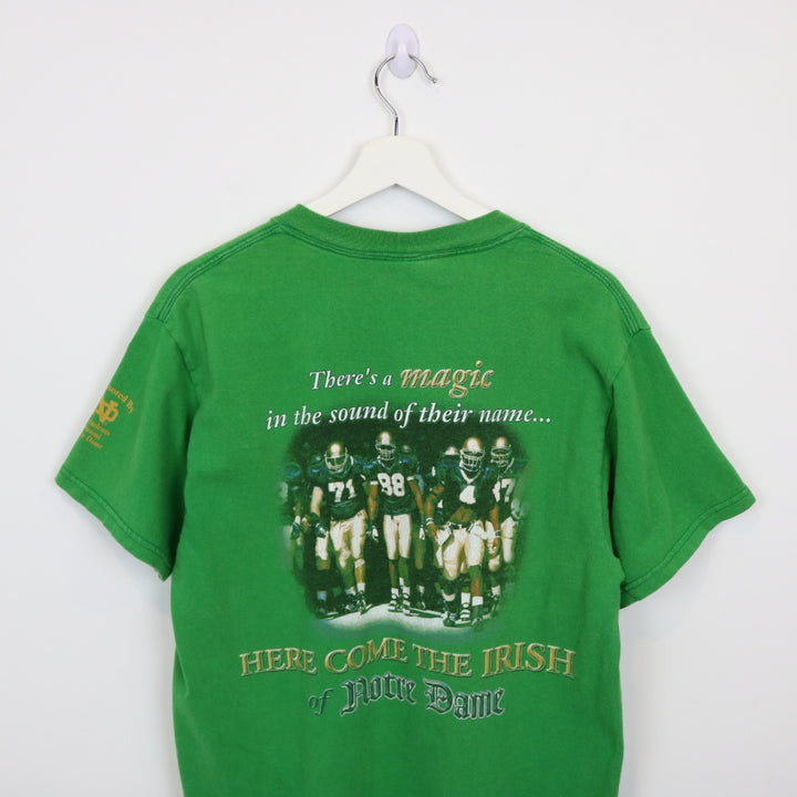 Vintage 2003 University Notre Dame Football Tee - M-NEWLIFE Clothing