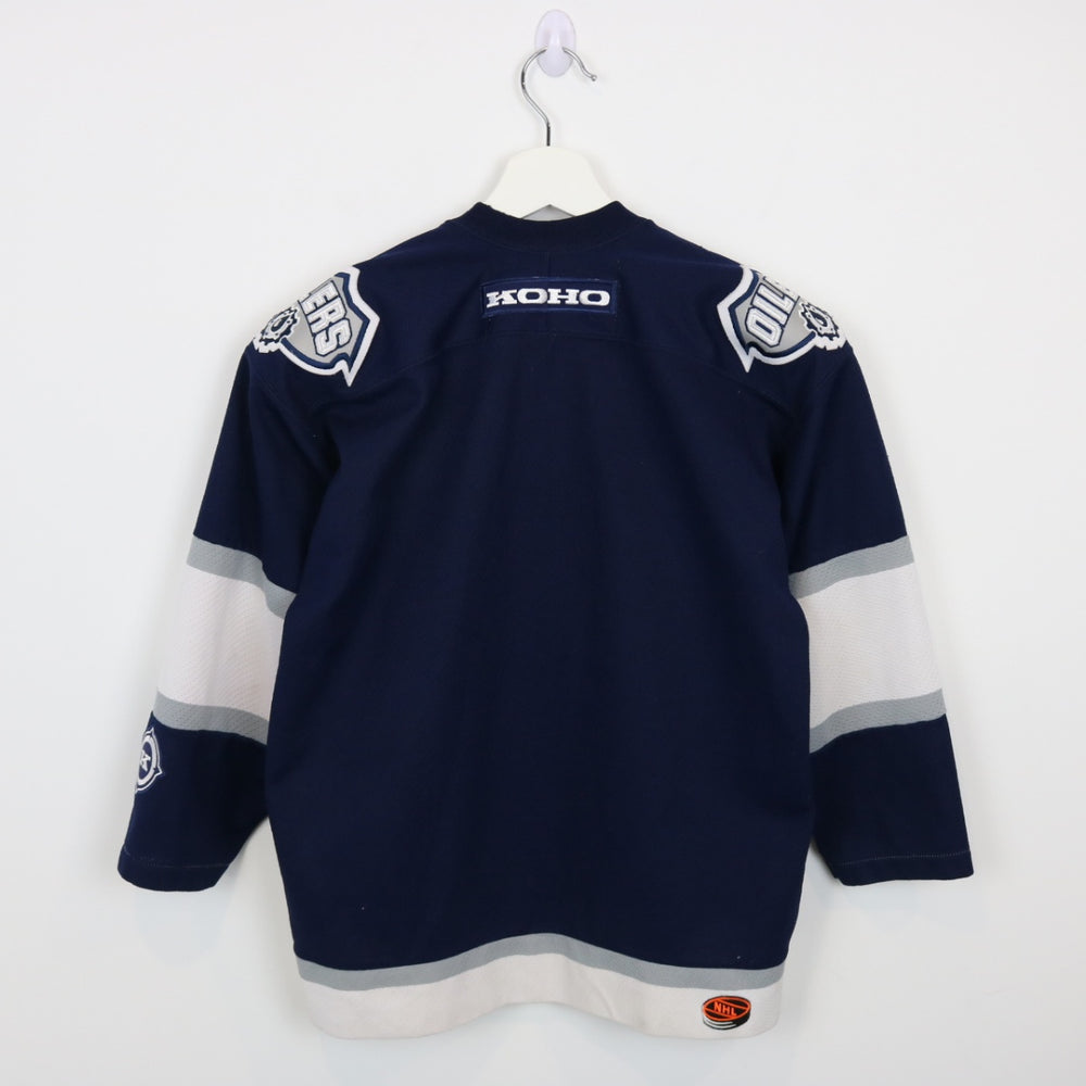 Vintage 00's Edmonton Oilers Oil Drop Jersey - S-NEWLIFE Clothing