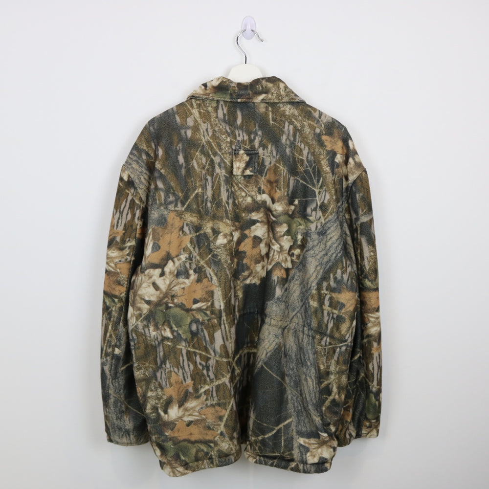 Vintage Real Tree Camo Fleece Jacket - L-NEWLIFE Clothing