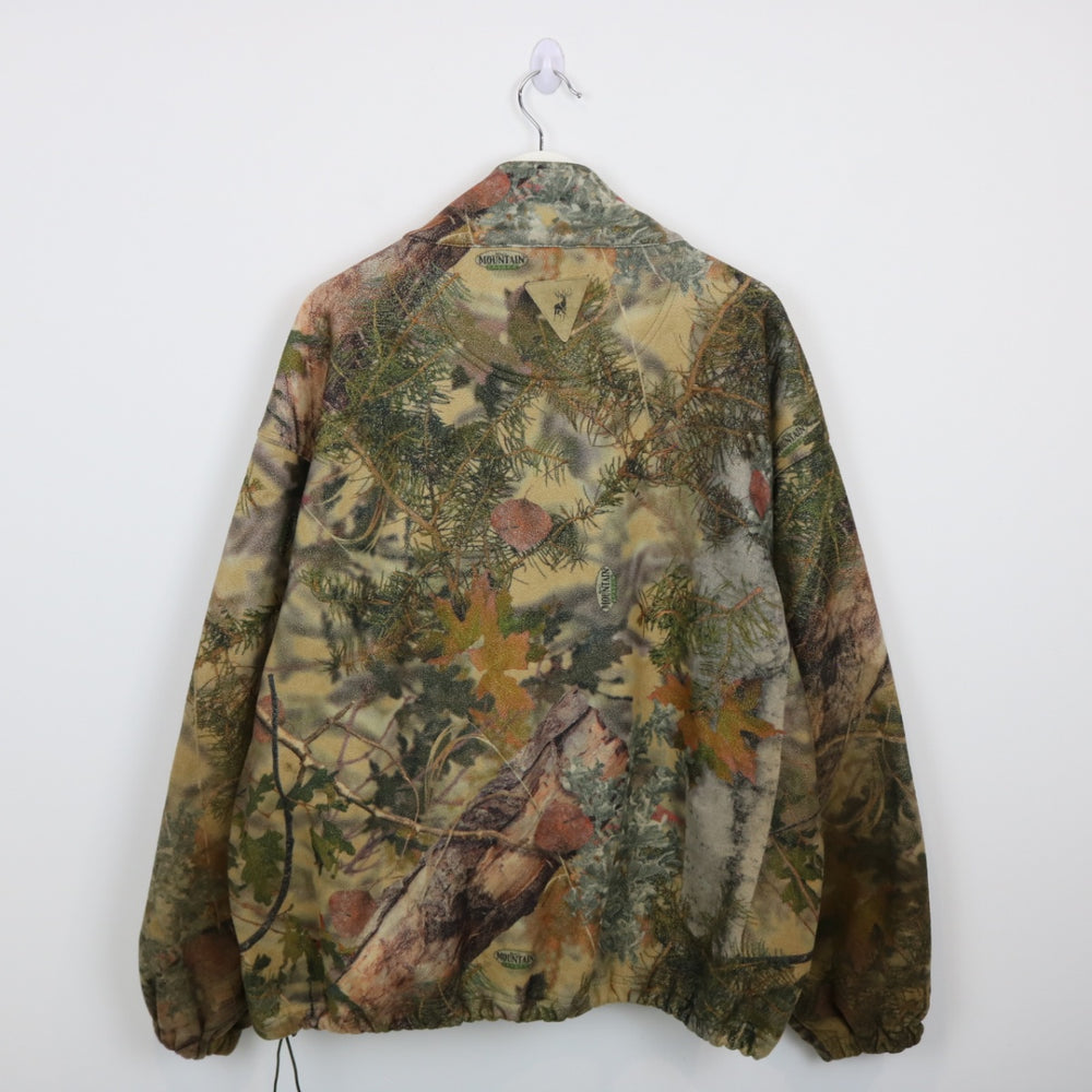 Y2K Real Tree Camo Fleece Jacket - XL-NEWLIFE Clothing