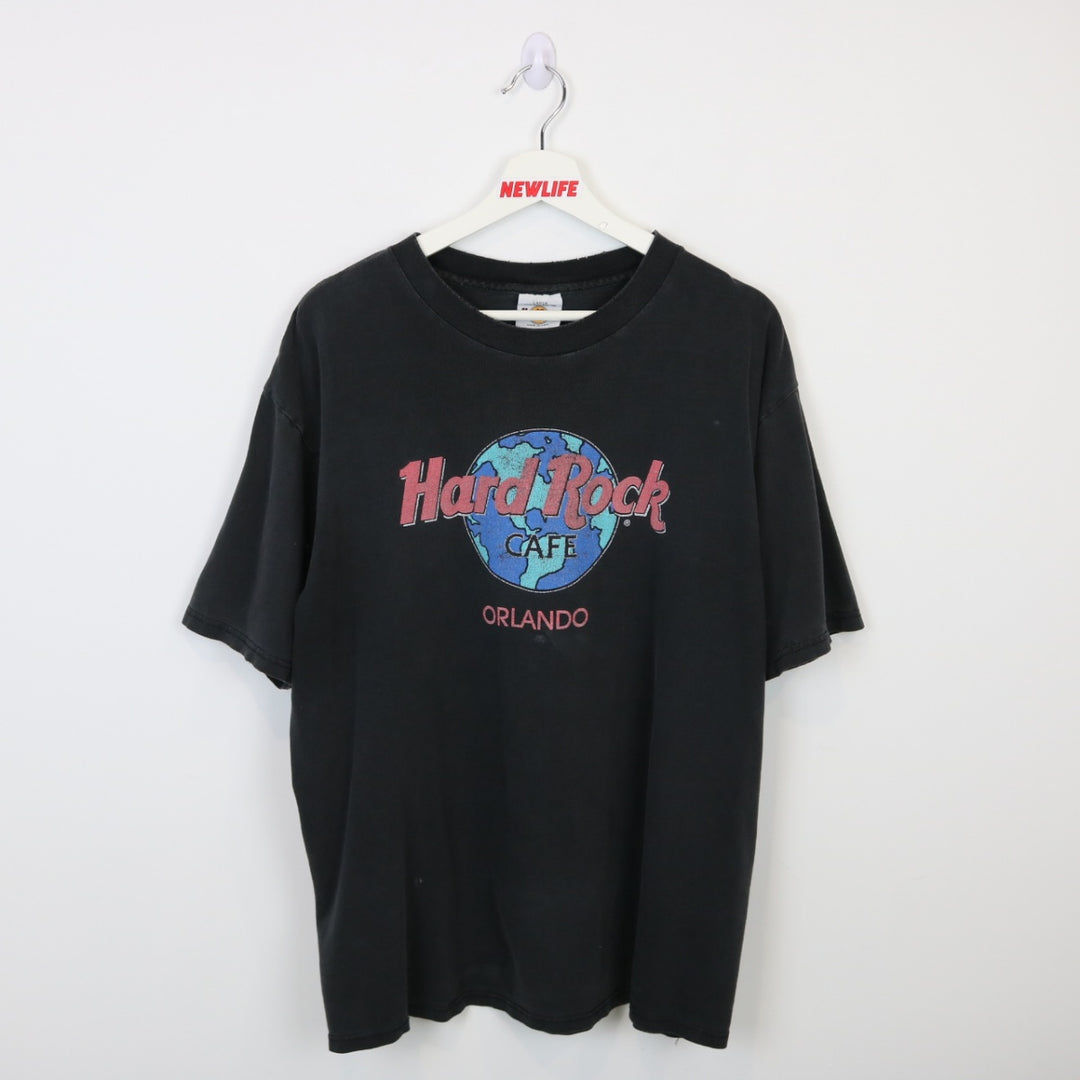 Vintage 90's Hard Rock Cafe Orlando Tee - XL-NEWLIFE Clothing