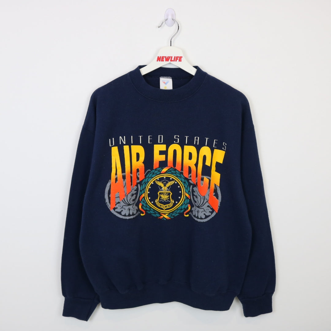 Vintage 90's United States Air Force Crewneck - M-NEWLIFE Clothing